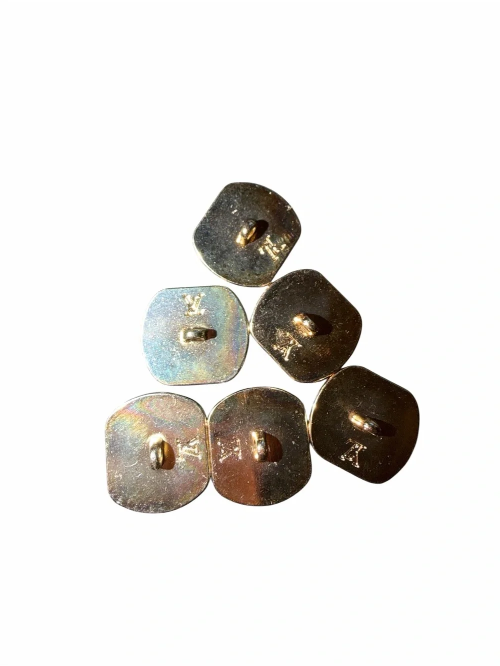 Louis Vuitton Button Set - Orange, White, Black